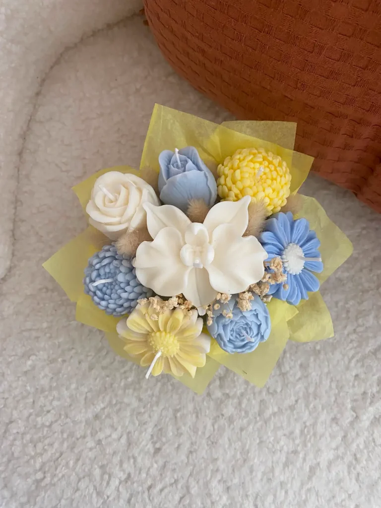 BOUQUETS DE BOUGIES bouquet celeste vanille