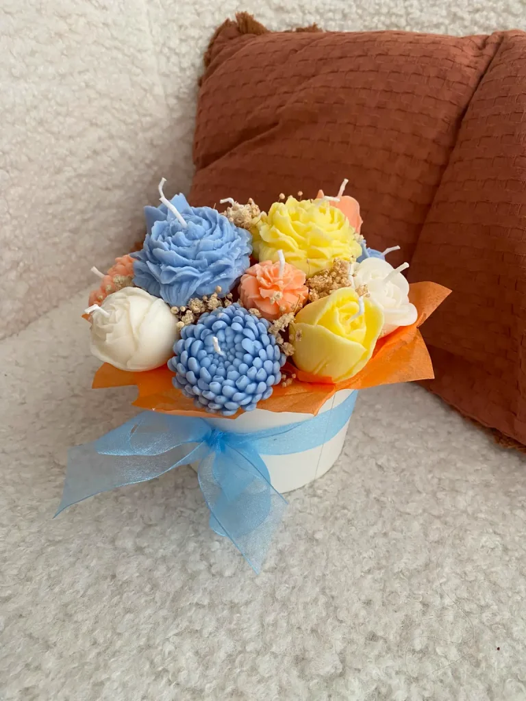 BOUQUETS DE BOUGIES bouquet eclat les bougies yonnaises