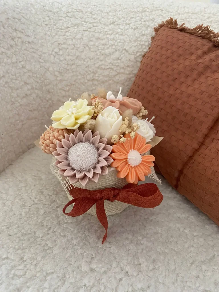 BOUQUETS DE BOUGIES bouquet eclat bougies parfum vanille des iles