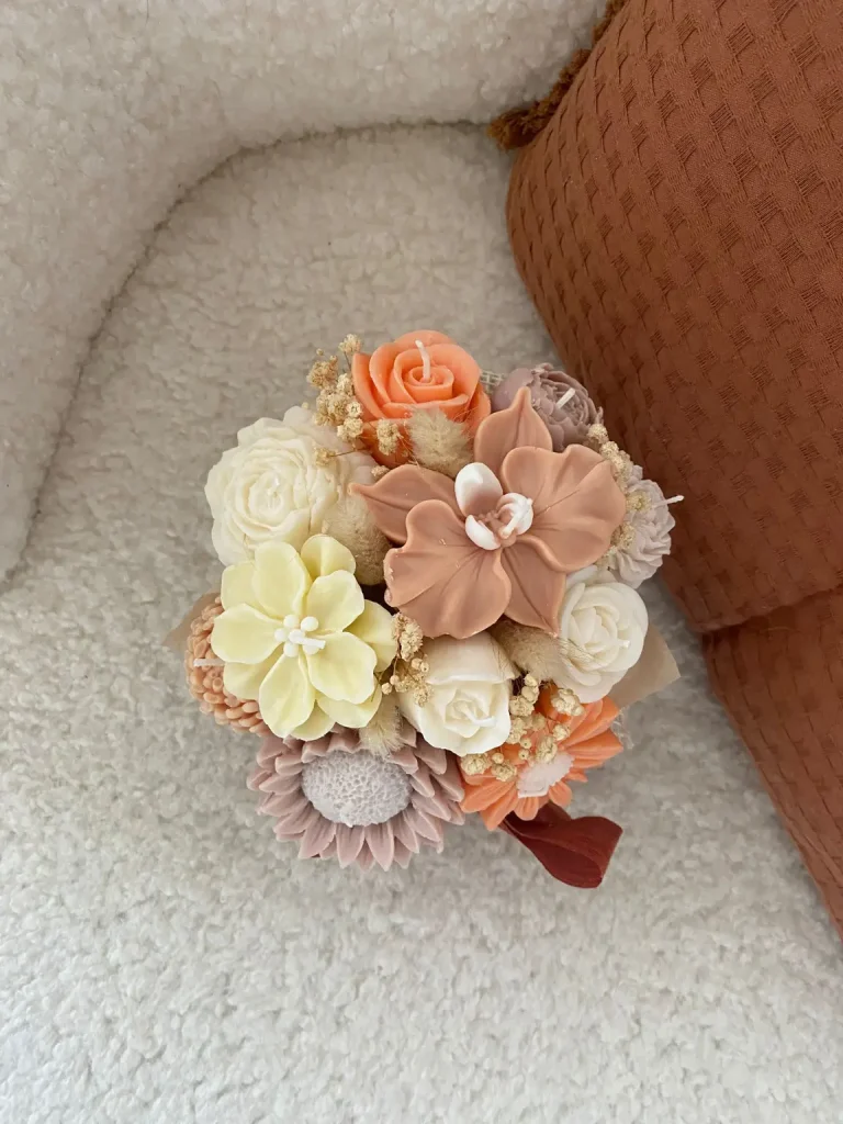 BOUQUETS DE BOUGIES bouquet eclat bougies parfum vanille des iles2